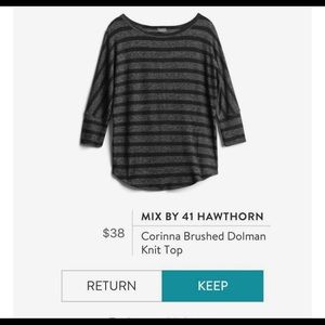 Mix by 41 Hawthorn dolman knit top